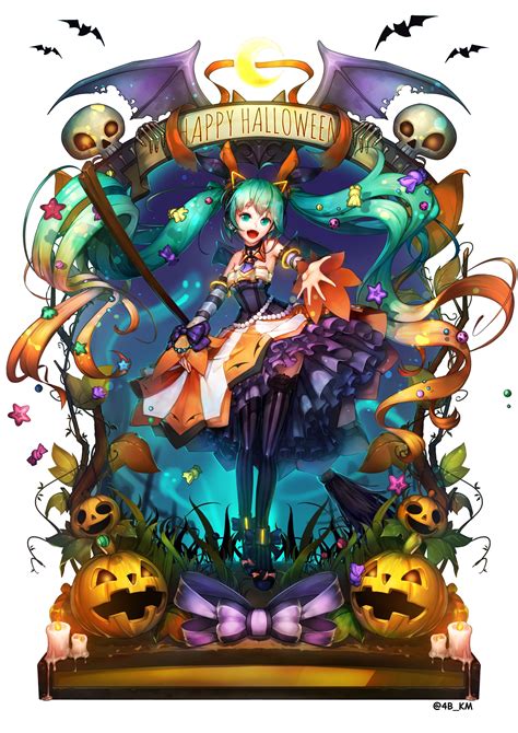 Anime Characters Halloween Wallpapers - Wallpaper Cave