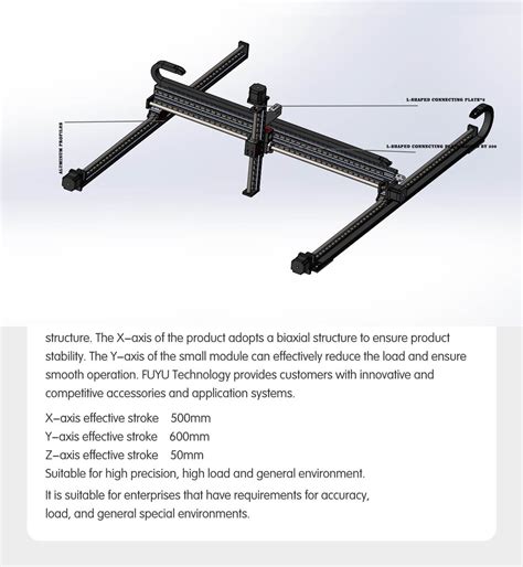 Mesa De Movimiento Lineal Vertical Robot De P Rtico Multieje Etapa Xyz