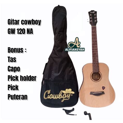 Jual Gitar Akustik Cowboy Original Ukuran Guitar String Gw