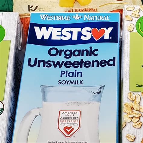 Westsoy Organic Unsweetened Plain Soymilk Review Abillion