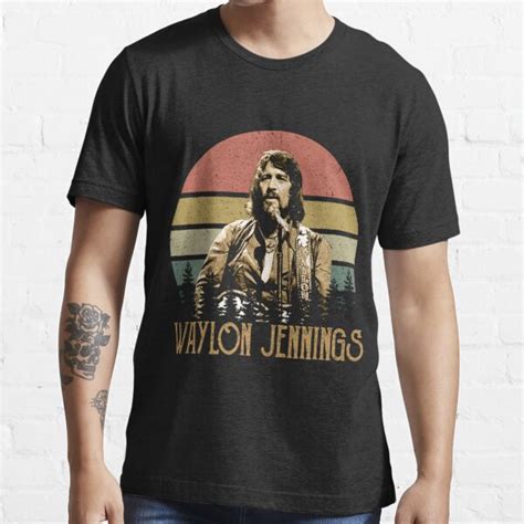 Waylon Jennings T-Shirts | Redbubble