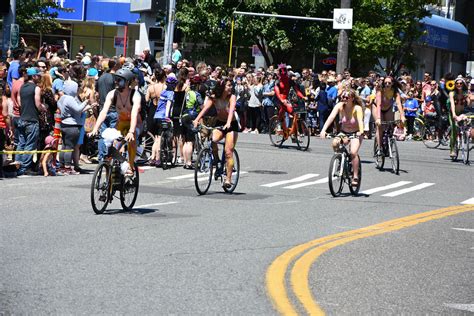 Fremont Seattle Nude Bike Ride Fremont Seattle Flickr