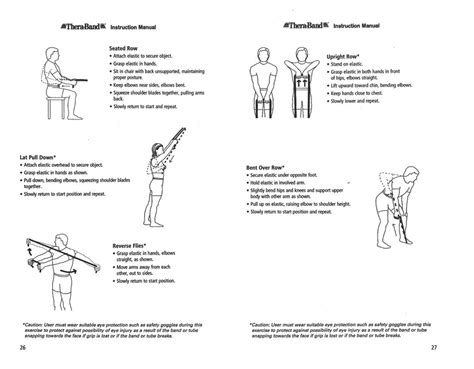 Printable Thera Band Exercises For Seniors