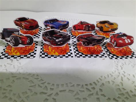 Apliques 3d Hot Wheels para Caixinhas de Acrílico no Elo7 Julia Arts Scrap Festa 1A4183F