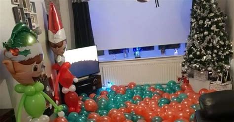 Mum Spends All Year On Extreme Elf On The Shelf Pranks Including Real