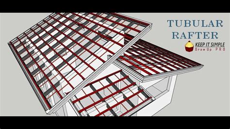 Tubular Rafter Truss Design