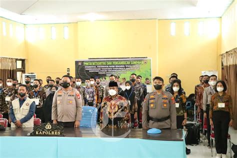 Penandatanganan Pakta Integritas Penerimaan Calon Taruna I Akpol Dan