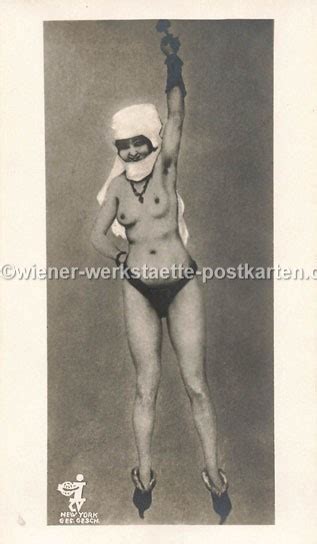 Fotokarte Raphael Kirchner Weiblicher Akt New York Um 1925 Wiener