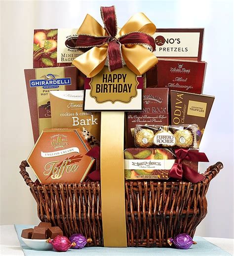 Happy Birthday Deluxe Balsam Basket