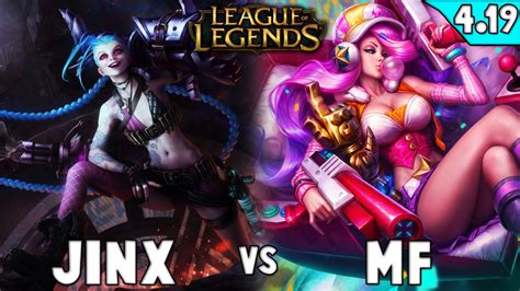 League Of Legends Arcade Miss Fortune Adc Vs Jinx Full Game