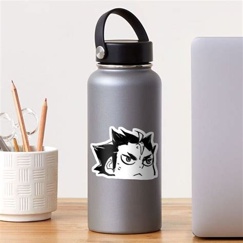 Haikyuu Nishinoya Sticker Sticker For Sale By Yuennbunn Redbubble