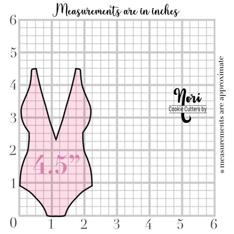 Lingerie One Piece Bathing Suit Cookie Cutter Cookie Cutters Etsy