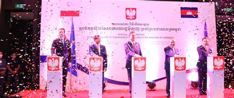 Inauguration Ceremony Of Honorary Consulate Of Poland In Phnom Penh