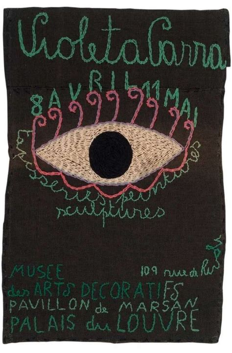 Violeta Parra | Stitching art, Fabric art, Embroidery and stitching