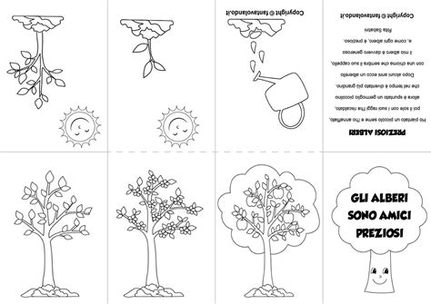 Il Minibook Dell Albero Fantavolando Alberi Scienza Per Bambini