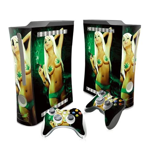 Sexy Girl Skin Stickers Vinyl Skin Sticker For Microsoft Xbox 360 Decal