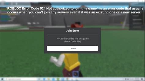 Solve Roblox Error Code 524 Using 4 Easy Steps Game Specifications