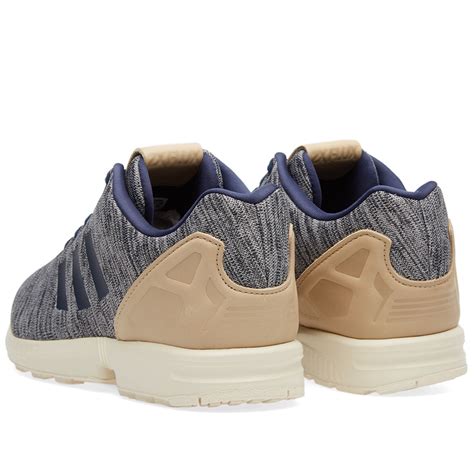 Adidas ZX Flux Collegiate Navy Pale Nude END US