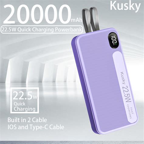 Kusky Y Powerbank Mah W Quick Fast Charging Power Bank