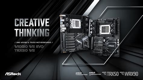 Asrock Wrx Ws Evo Trx Ws Motherboards Feature Up To Five Fan Vrm