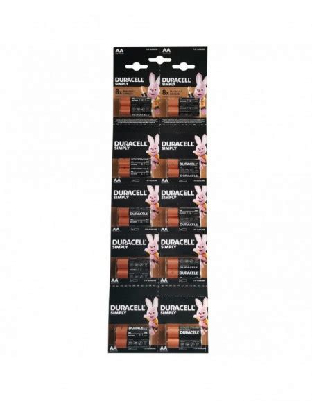 BATERIE R6 DURACELL ALKALINA Blister 20 Buc