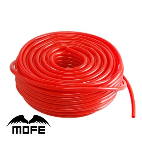 MOFE Racing 5m ID 3MM Silicone Vacuum Hose Red Silicone Vacuum Hose