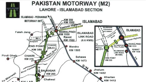 Pakistan Motorway Map