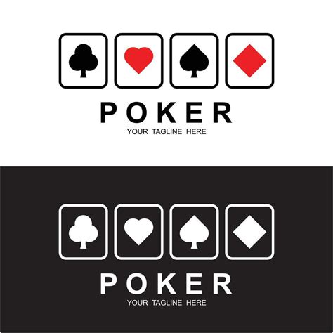 Poker logo vector icon illustration design 29301340 Vector Art at Vecteezy