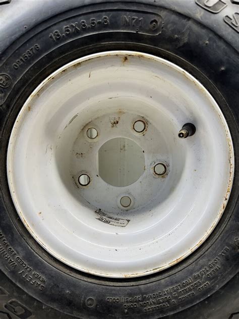 New 18 5X8 50 8 Small Trailer Tire 6 Ply On 5 Hole Wheel 8x7 EBay