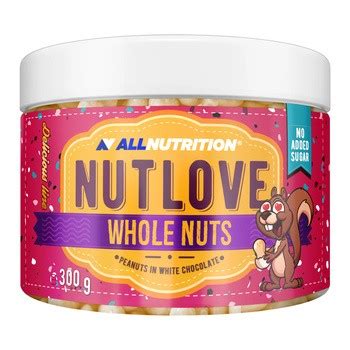 Allnutrition Nutlove Whole Nuts Orzechy Arachidowe W Bia Ej