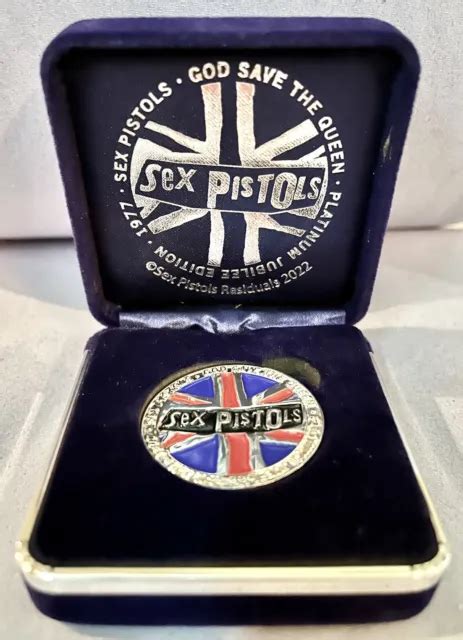 The Sex Pistols Commemorative Platinum Jubilee Coin God Save The Queen