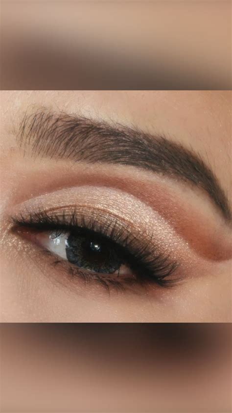Nude Cut Crease Hazel Eye Makeup Smoky Eye Makeup Orange Eye Makeup