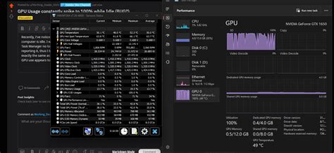 Gpu Usage Constantly Spike To 100 While Idle Bug R Windows11