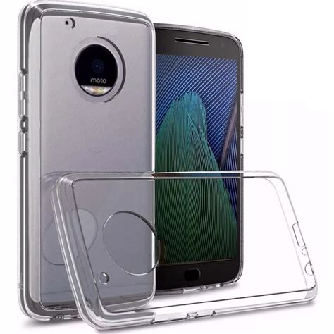 Capa Tpu Transparente Moto G5 Plus Xt1683 Tela 5 2 Pelicula R 54 47