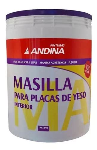 Masilla Para Placas De Yeso Durlock Andina 5 Kg Enduido