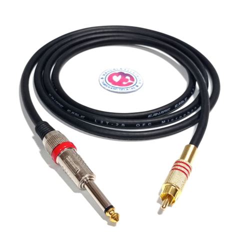 Jual Kabel Gitar Jack Akai Mm Mono To Rca Male Meter Di Lapak Me