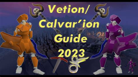 Vetioncalvarion Quick Guide 2023 Youtube