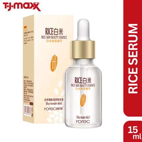 Tjmaxx Rorec White Rice Serum Skin Whitening Brightening Serum Pore