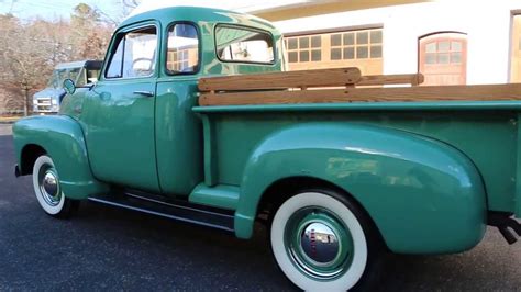 1951 Chevrolet 3100 5 Window Pick Up Truck For Salestraight 63 On The