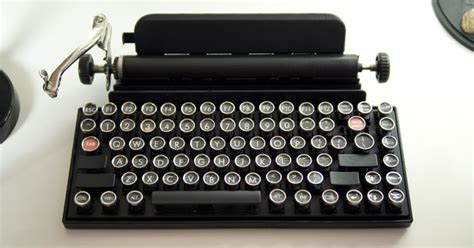 Go way retro with this mechanical-typewriter computer keyboard - CNET