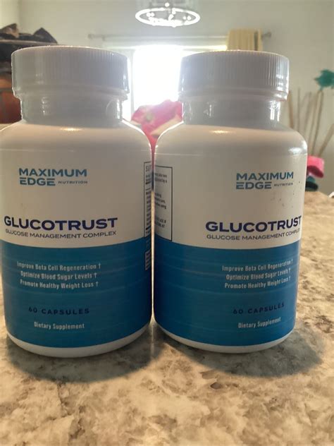 Pack Glucotrust Capsules Glucotrust Blood Sugar Supplement Maximum