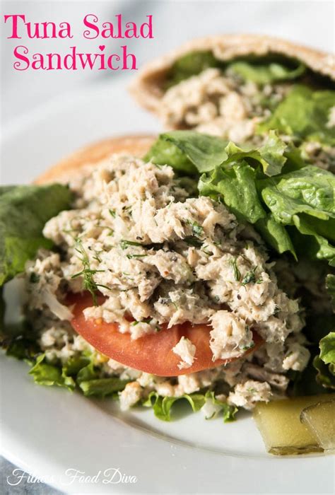 Tuna Salad Sandwich | fitness food diva