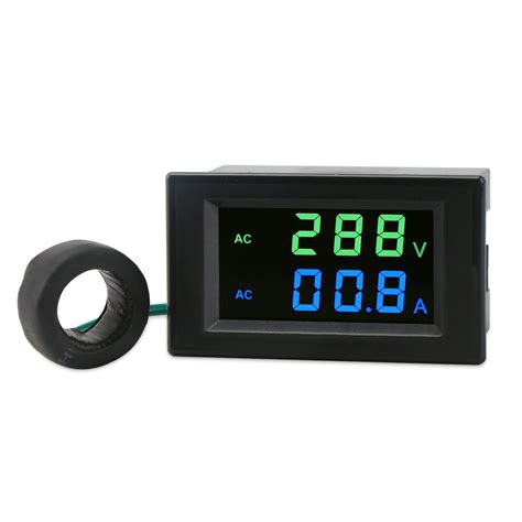 Buy DROK LCD Display Digital Multimeter Voltmeter Ammeter AC 80 300V