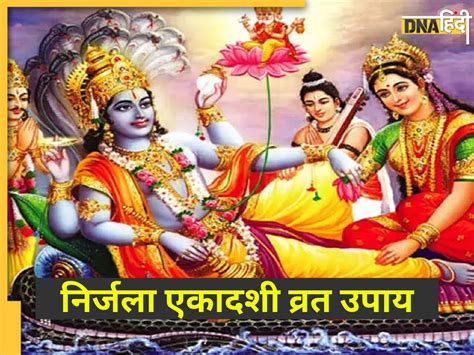 Nirjala Ekadashi 2023 सुख समृद्धि के लिए आज निर्जला एकादशी पर करें ये 3 उपाय श्रीहरि की कृपा