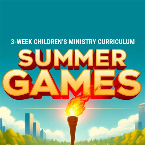 The Sunday School Store Launches Olympic Theme Children's Ministry ...