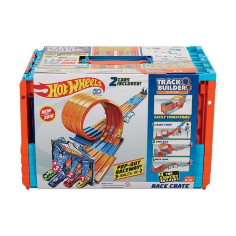 Hot Wheels Track Builder Race Crate