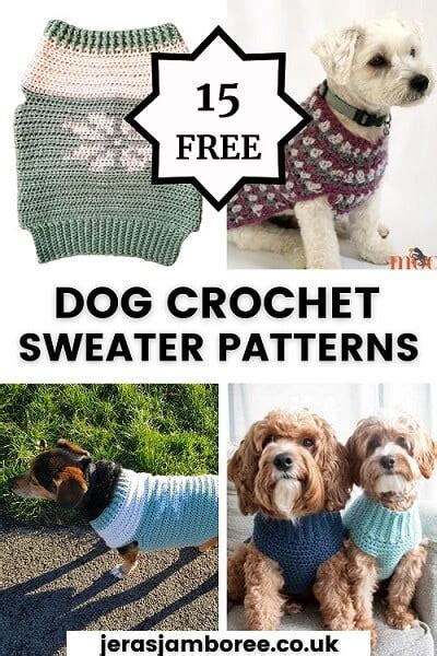 Dandy Dog Sweater: Easy Crochet Dog Sweater Pattern, 49% OFF