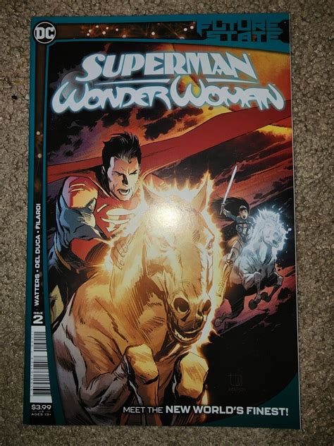 Future State Superman Wonder Woman 2 Apr 2021 DC Lee Weeks Cover 9 4 NM