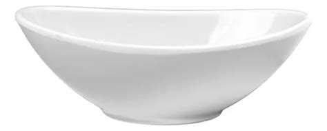 Set Ramekines Ramekin De Melamina Tazon Ovalado Ml Color Blanco