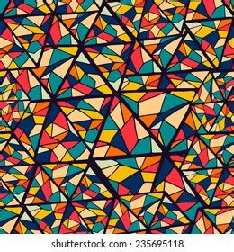 Colorful Geometric Seamless Pattern Stock Vector (Royalty Free) 235695118 | Shutterstock